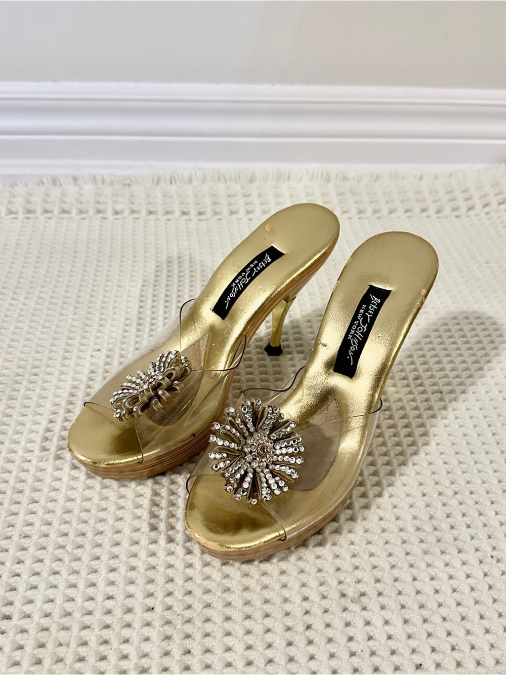 Vintage Betsey Johnson Starburst Polly Heels